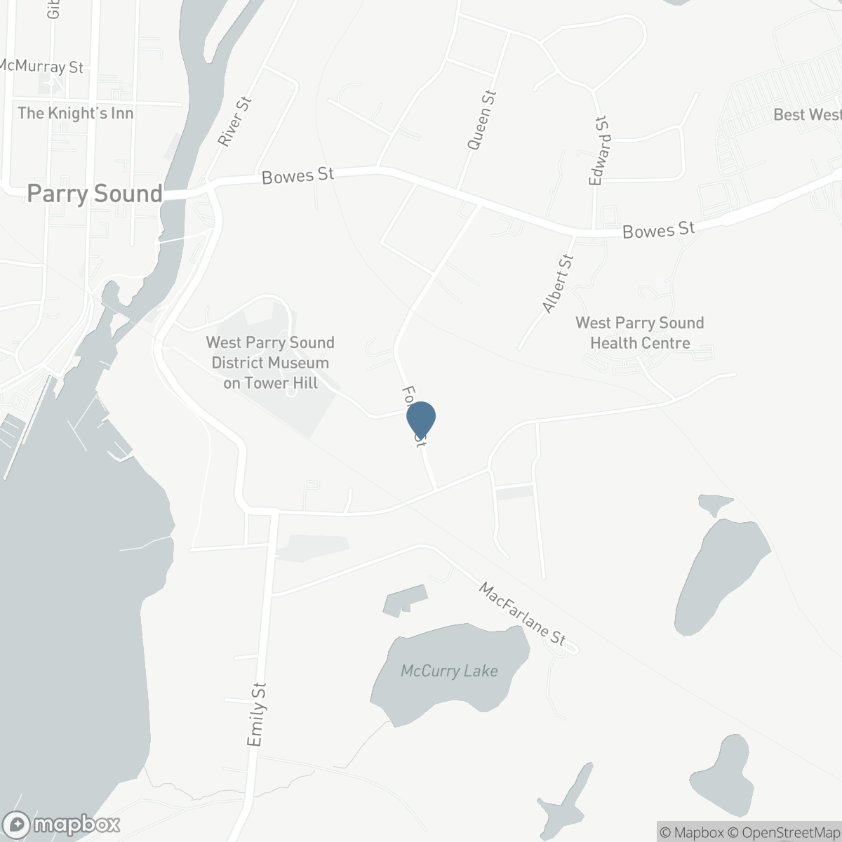 46 FOREST STREET, Parry Sound, Ontario P2A 2P9